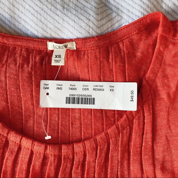 NWT J. Crew sleeveless top - Picture 8 of 8